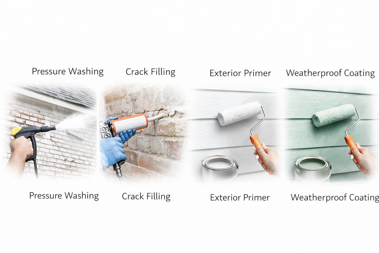 Exterior Painting Process